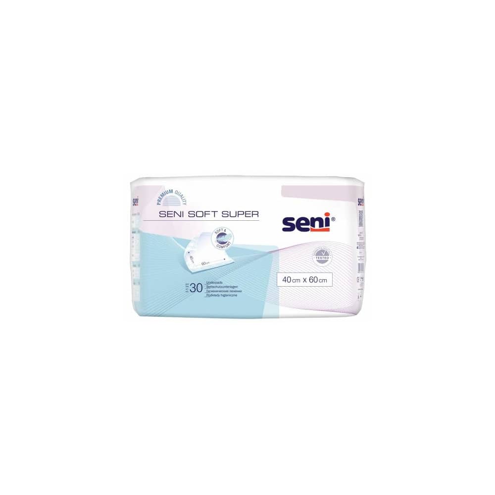 SENI Soft Super Bettschutzunterlagen 40x60 cm 30 St