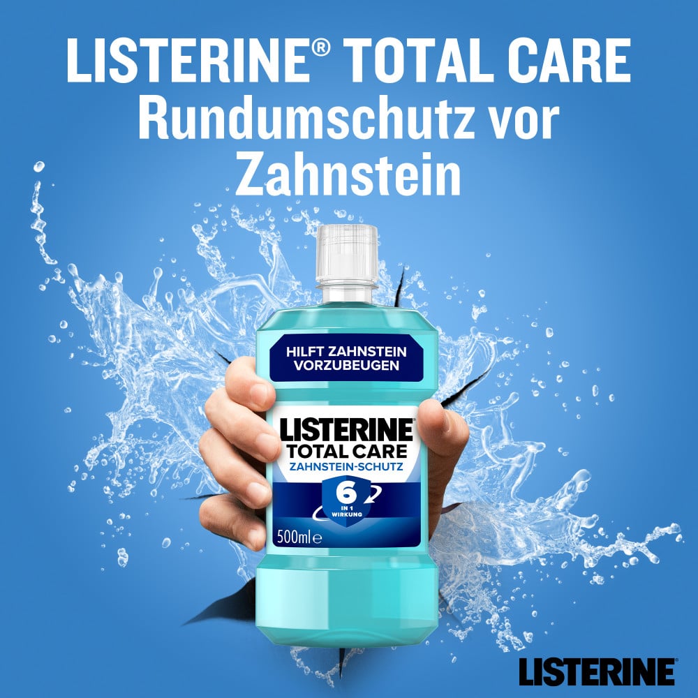 LISTERINE Total Care Zahnstein-Schutz 500 ml Lösung LISTERINE Total Care Zahnstein-Schutz 500 ml Lösung