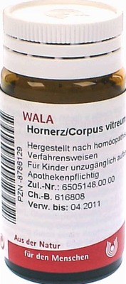 WALA Hornerz/Corpus vitreum comp. 20 g Globuli