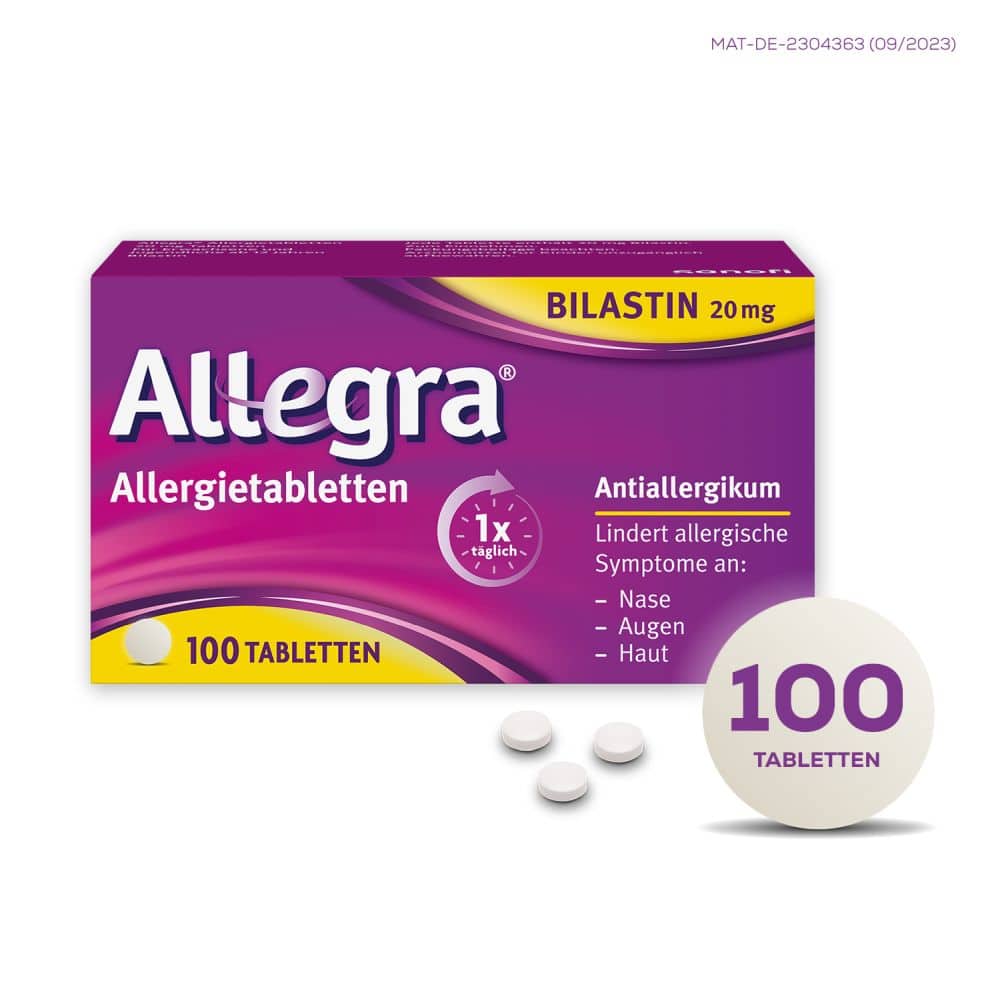 Allegra Allergietabletten 100 St Tabletten