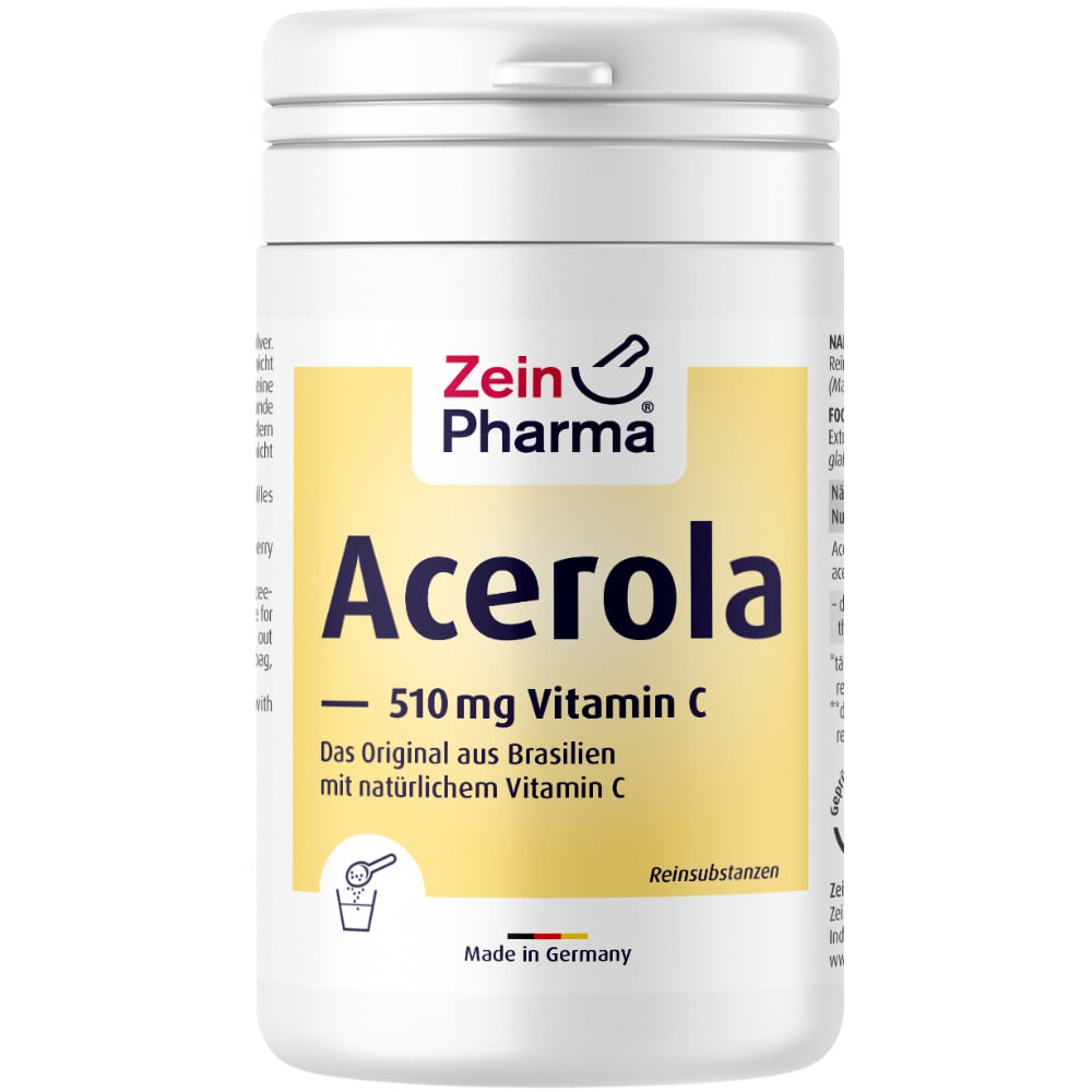 Zein Pharma Acerola 510 mg Vitamin C 150 g Pulver