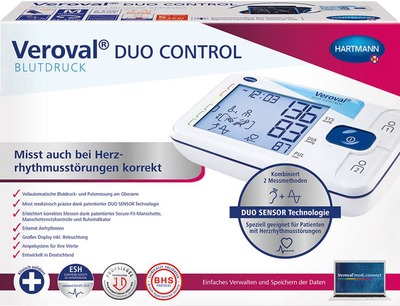 Veroval Duo Control Blutdruckmessgerät Medium 1 St