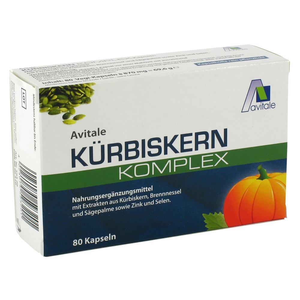 Avitale KÜRBISKERN KOMPLEX 80 St Kapseln