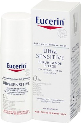 Eucerin UltraSensitive Beruhigende Pflege für normale Haut bis Mischhaut Creme  50 ml Creme