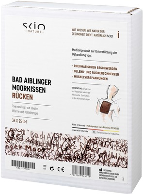 MOORKISSEN Bad Aiblinger Rücken 25x38 cm 1 St Packungsmasse