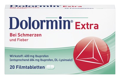 Dolormin Extra Ibu-Lysin Tabletten bei Schmerzen und Fieber