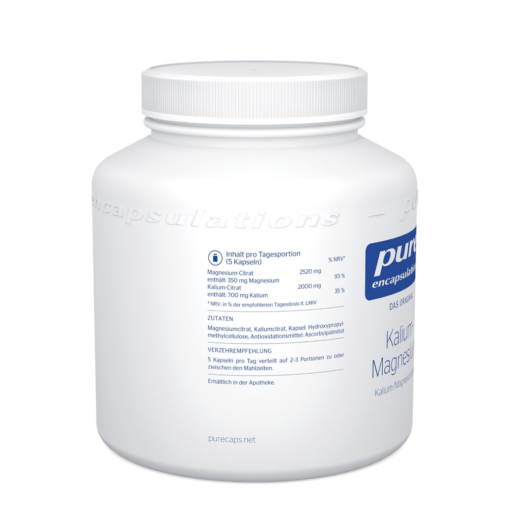 pure encapsulations Kalium Magnesiumcitrat 180 St Kapseln