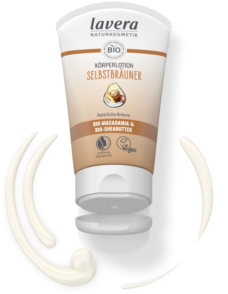 lavera KÖRPERLOTION SELBSTBRÄUNER 125 ml Lotion