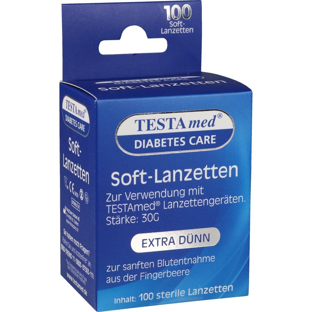 TESTAMED Soft-Lanzetten 100 St Lanzetten