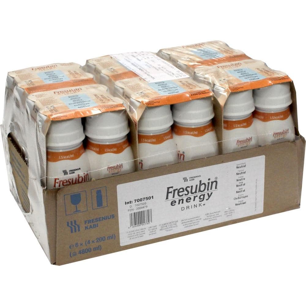 Fresubin Energy Trinknahrung Neutral 6X4X200 ml Flüssigkeit