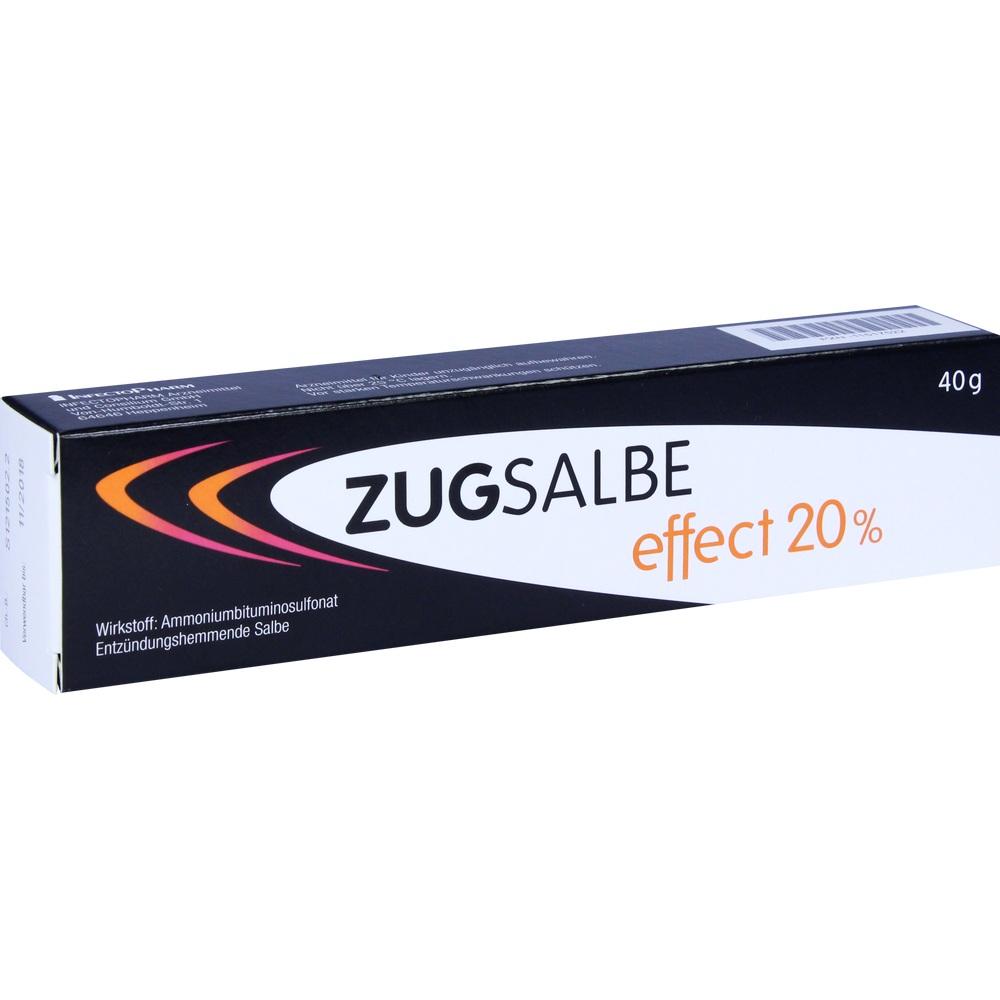 ZUGSALBE effect 20% Salbe 40 g Salbe