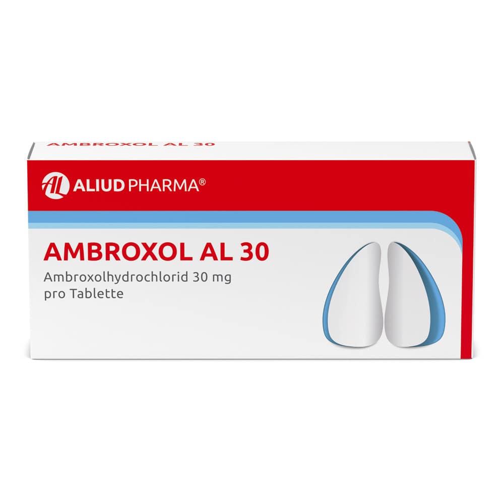Ambroxol AL 30 zur Erleichterung des Abhustens bei erkältungsbedingter Bronchitis (Schleimlöser)