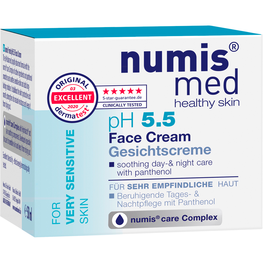 numis med pH5.5 Gesichtscreme 50 ml Tagescreme