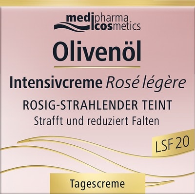 Olivenöl Intensivcreme Rose legere LSF 20 50 ml Creme