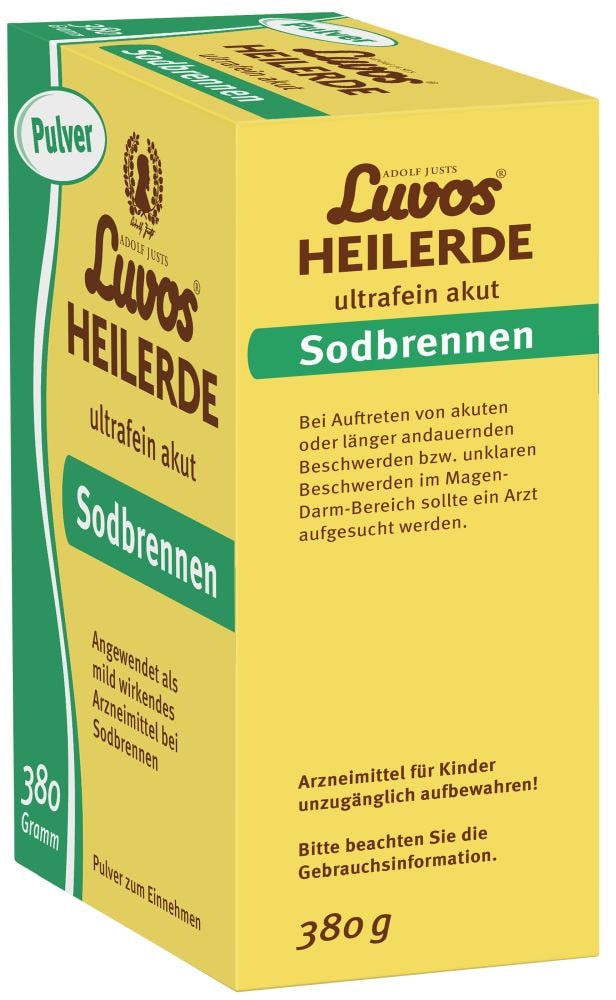 Luvos HEILERDE ultrafein akut Sodbrennen 380 g Pulver