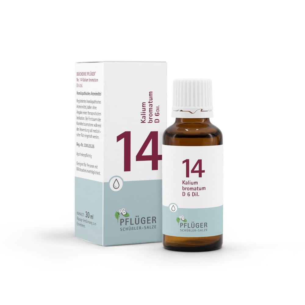 Schüßler-Salz Nr. 14 Kalium bromatum D6 30 ml Tropfen