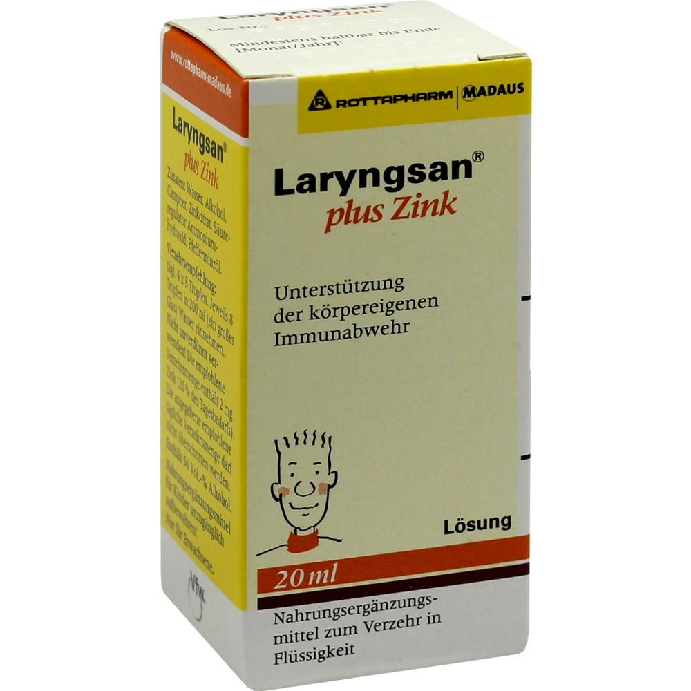 LARYNGSAN Plus Zink Lösung 20 ml Lösung