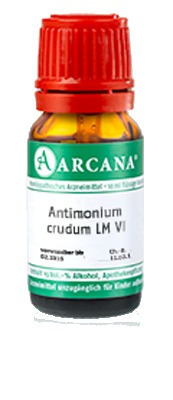 ANTIMONIUM CRUDUM LM 6 Dilution 10 ml Dilution