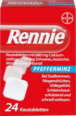 Rennie 24 St Kautabletten