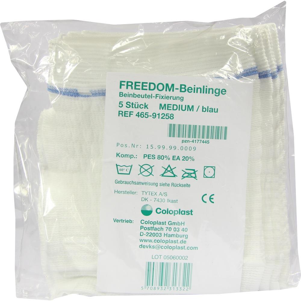 FREEDOM Beinlinge medium blau 5 St Bandage