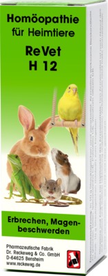 ReVet H 12 Globuli für Heimtiere 10 g Globuli