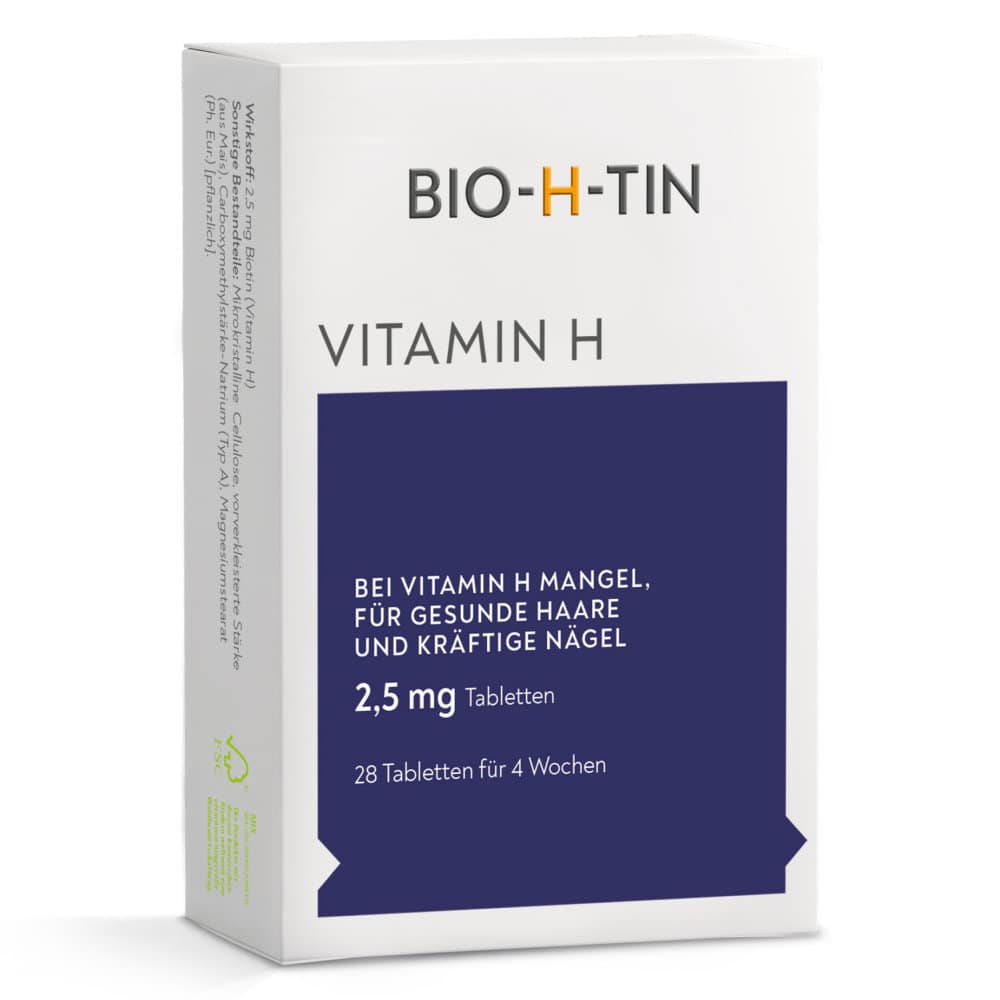 BIO-H-TIN Vitamin H 2,5 mg 28 St Tabletten
