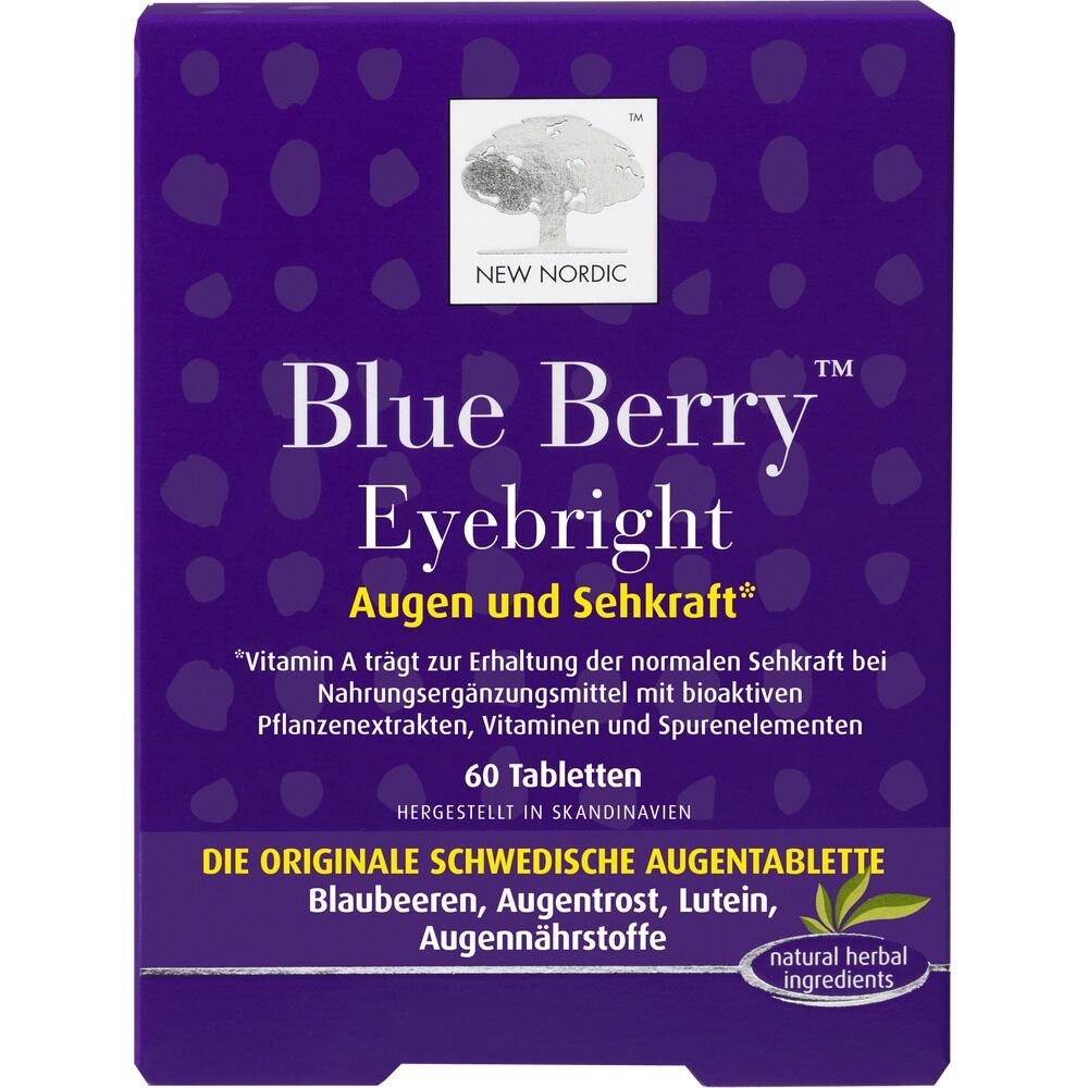 NEW NORDIC Blue Berry Eyebright 60 St Tabletten