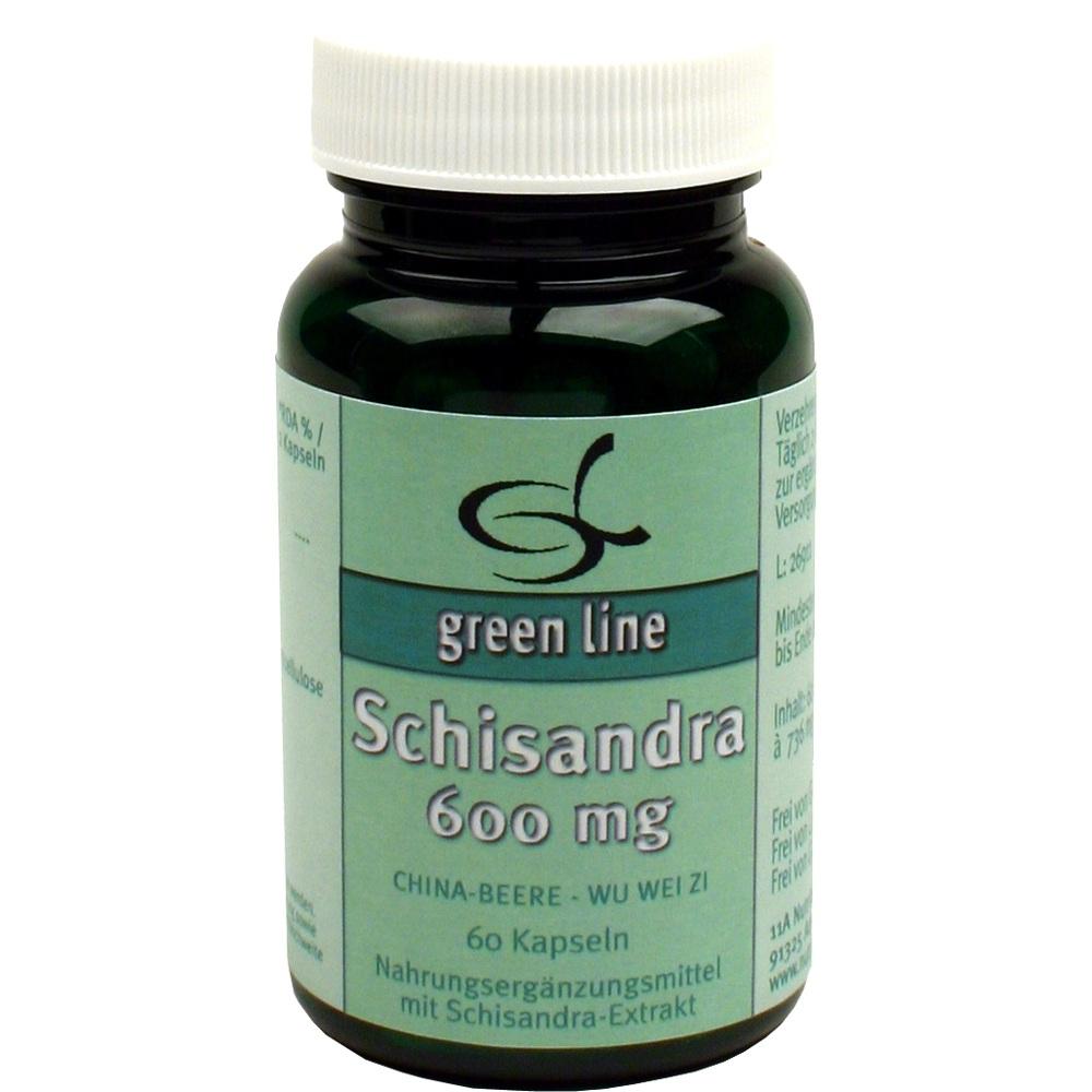 SCHISANDRA 600 mg Kapseln 60 St Kapseln