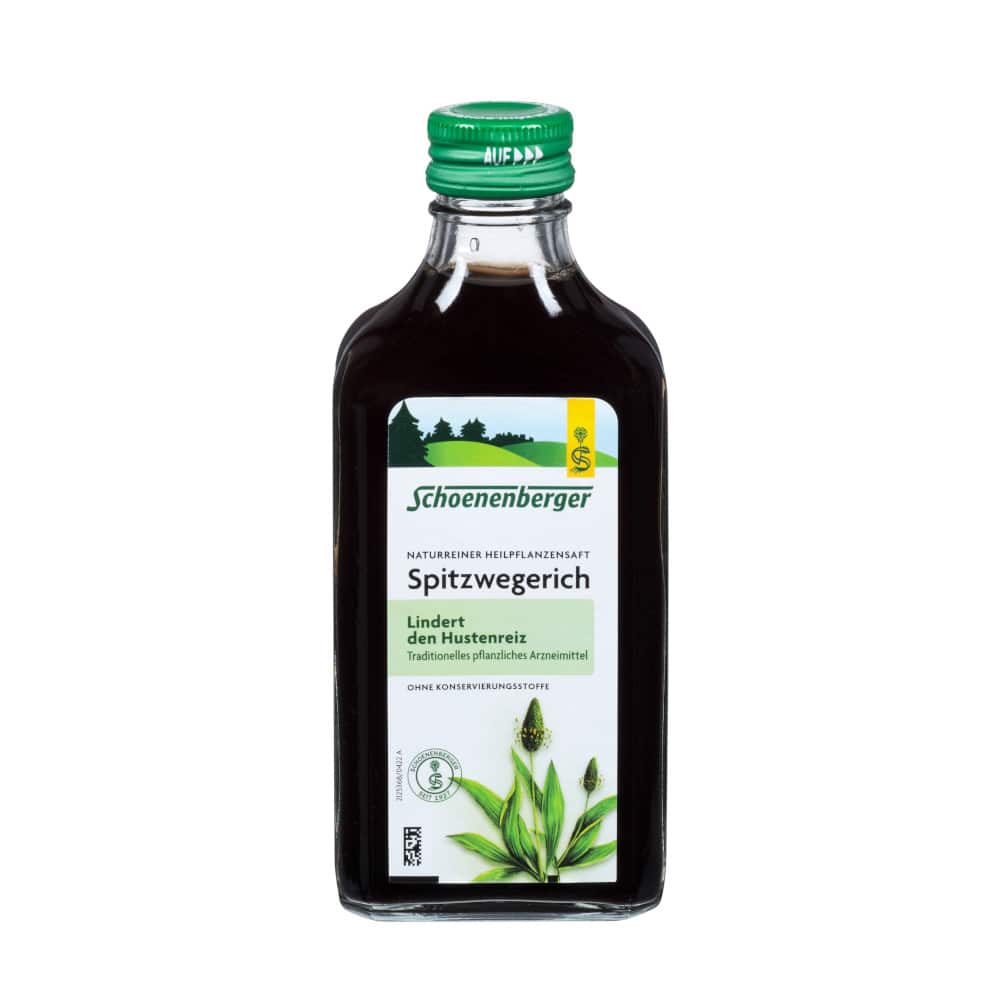 Schoenenberger Naturreiner Heilpflanzensaft Spitzwegerich 200 ml Saft