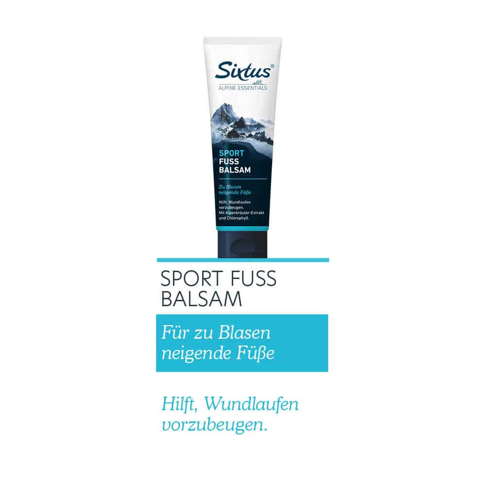 Sixtus SPORT FUSS BALSAM 125 ml Balsam