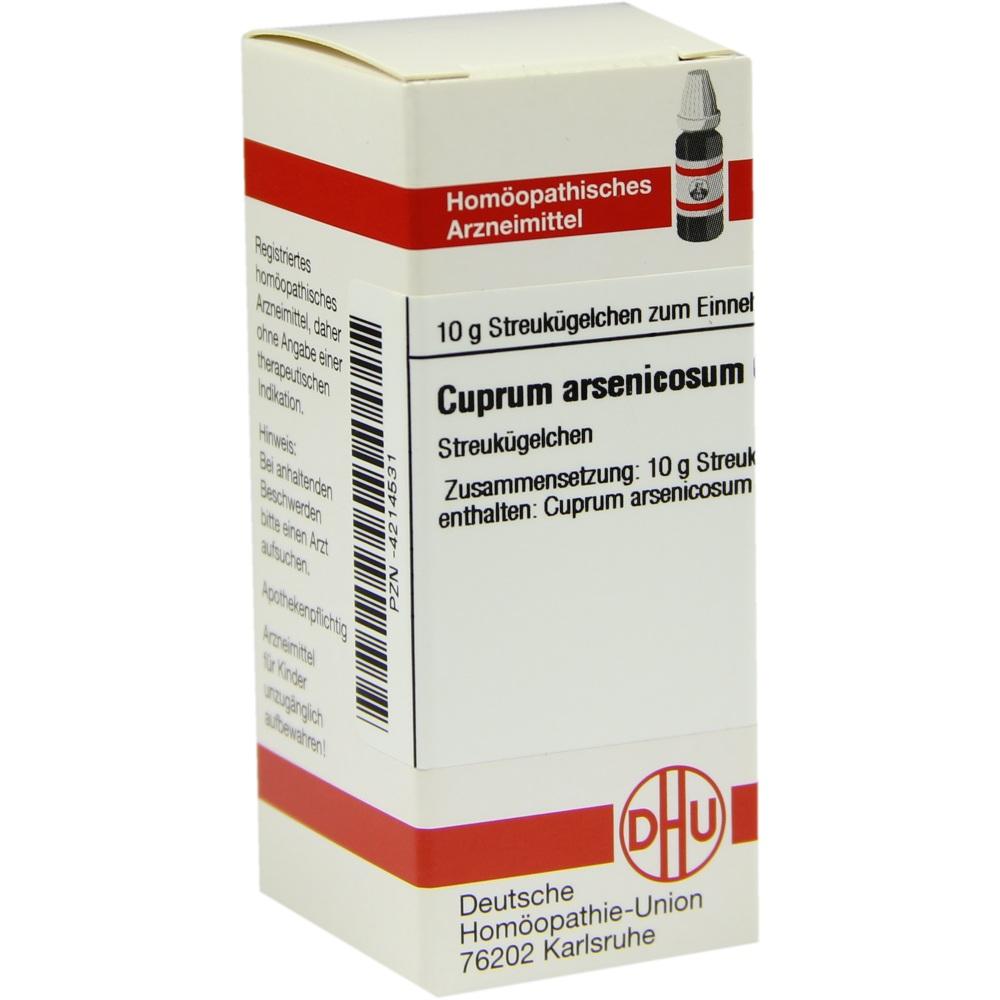 CUPRUM ARSENICOSUM C 30 Globuli 10 g Globuli
