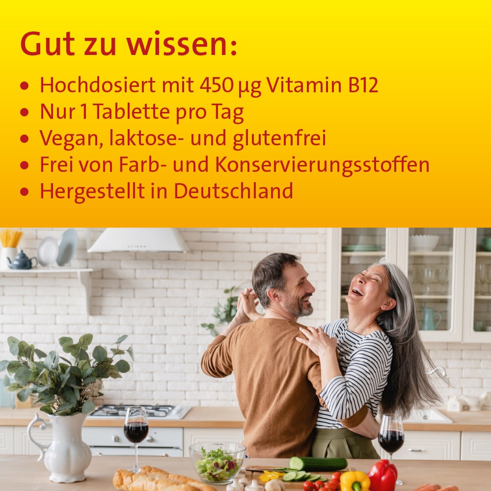VITAMIN B12 HEVERT 450 ug 50 St Tabletten