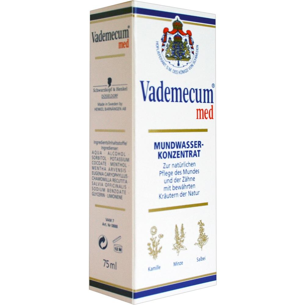 VADEMECUM MED Mundwasser Konzentrat 75 ml Lösung