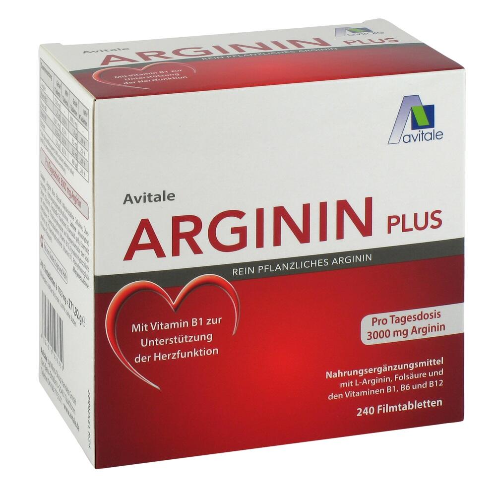 Avitale ARGININ PLUS 240 St Filmtabletten
