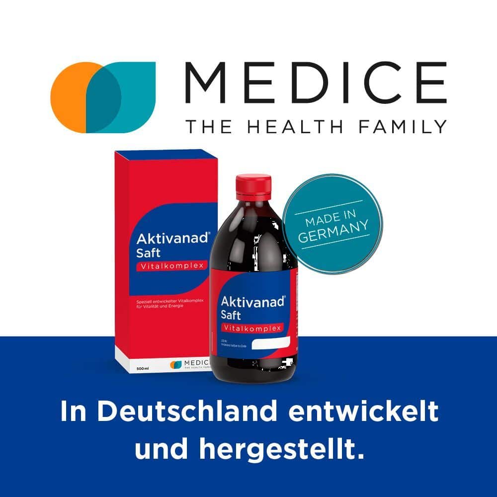 Aktivanad Saft 500ml bei Erschöpfung wegen Vitamin-B Mangel 500 ml Saft