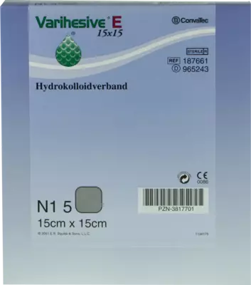 VARIHESIVE E 15x15 cm HKV hydroaktiv 5 St