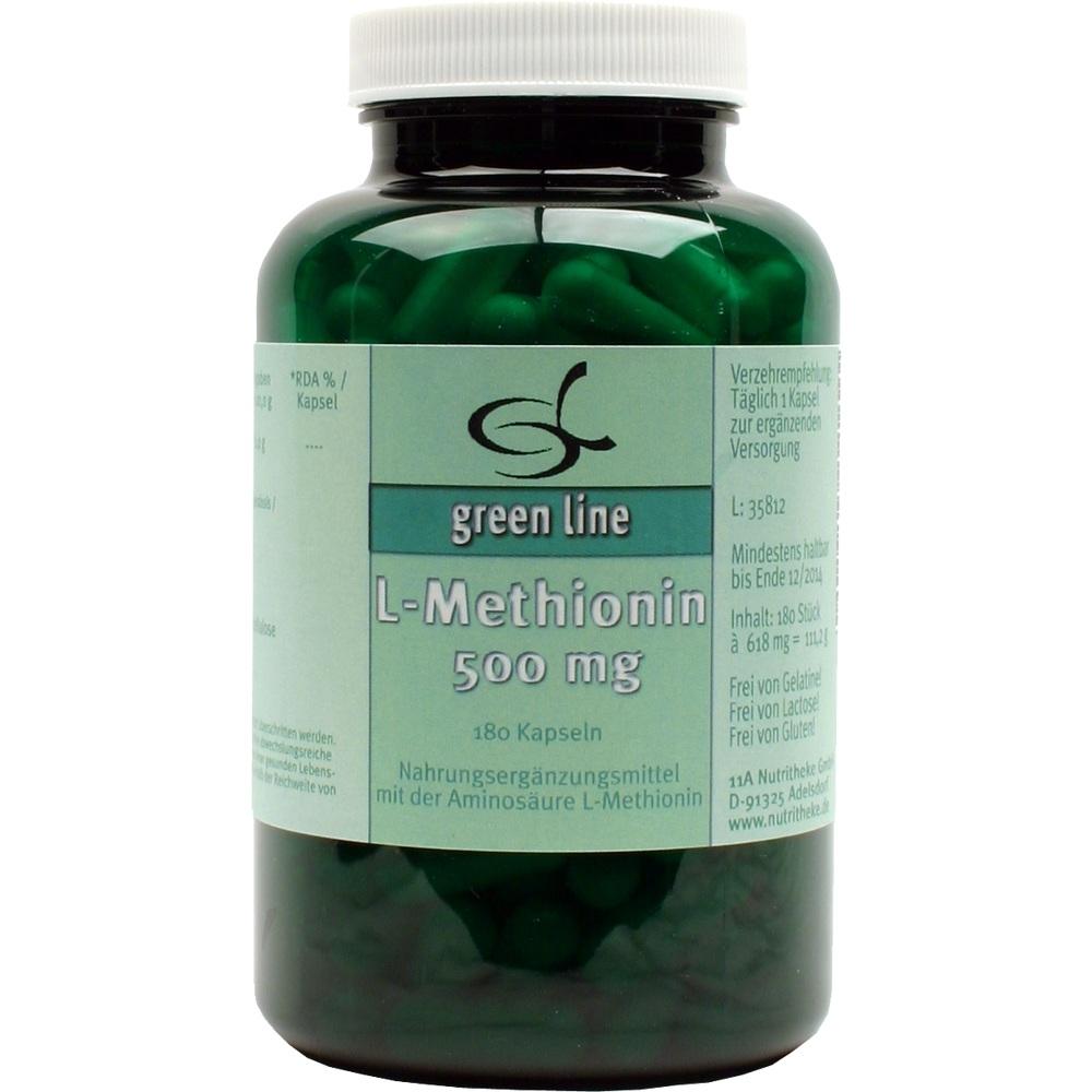 L-methionin 500 mg Kapseln 180 St Kapseln