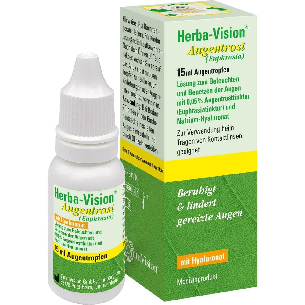 HERBA-VISION Augentrost Augentropfen 15 ml Augentropfen