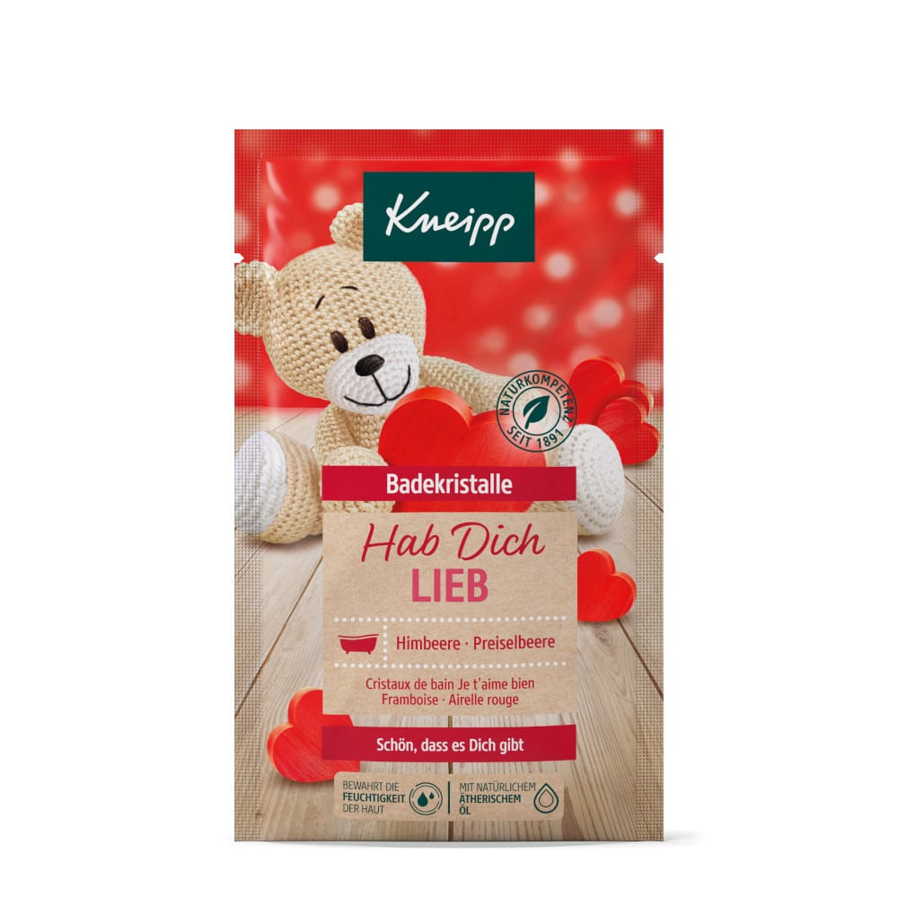 Kneipp BADEKRISTALLE Hab dich lieb 60 g Salz