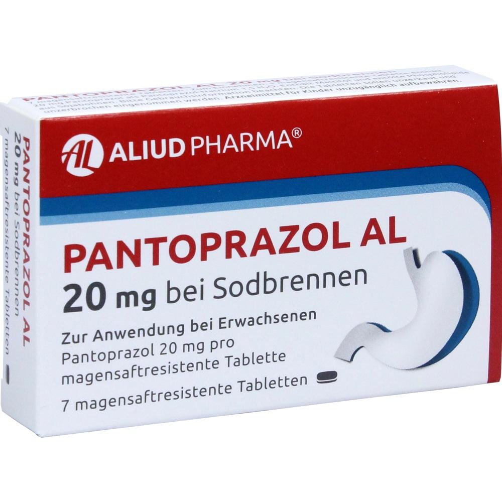 Pantoprazol AL 20 mg bei Sodbrennen