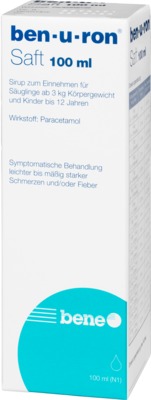 Ben-u-ron Saft 100 ml Sirup