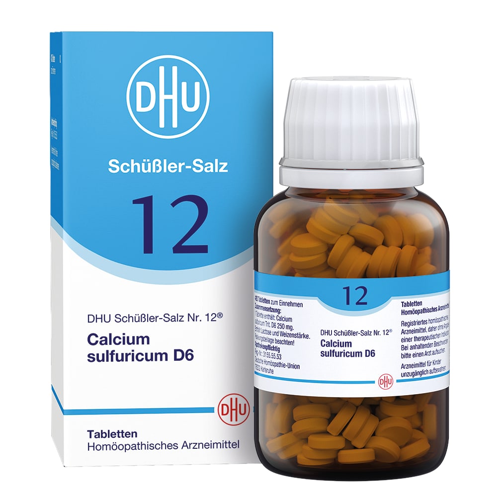 DHU Schüßler-Salz Nr. 12 Calcium sulfuricum D6  420 St Tabletten