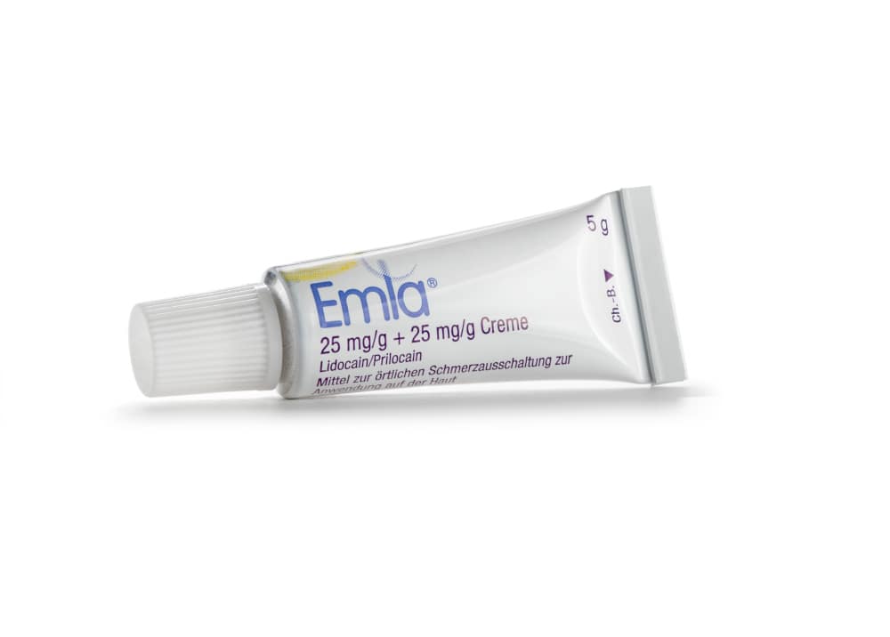 EMLA Creme + 12 Tegaderm Pflaster 5X5 g Creme