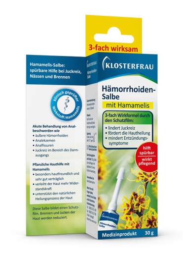 KLOSTERFRAU Hämorrhoidensalbe 30 g Salbe