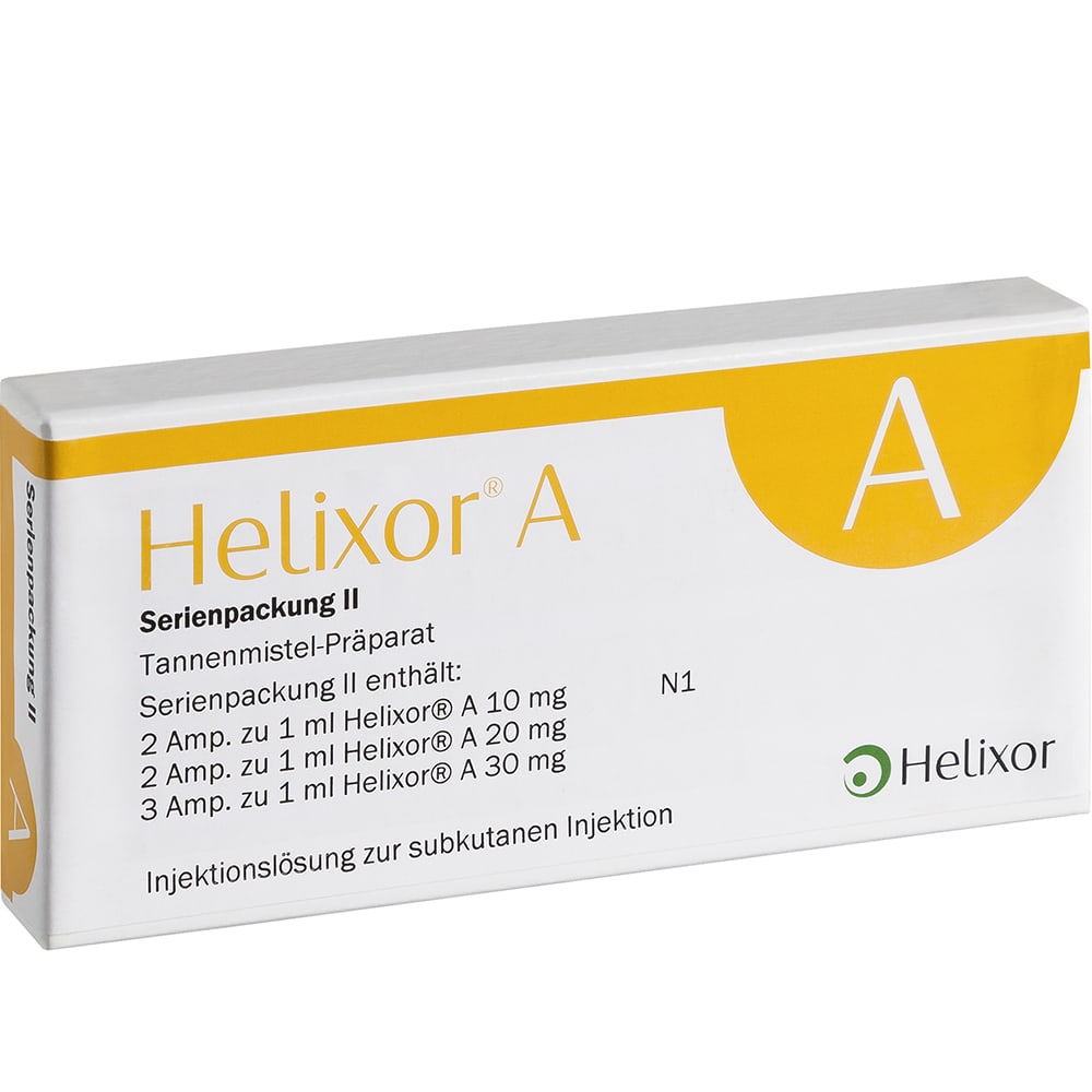 Helixor A Serienpackung II Ampullen 7 St Ampullen