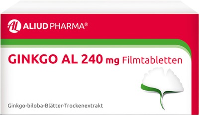 Ginkgo AL 240mg 30 St Filmtabletten
