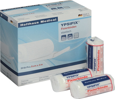 FIXIERBINDE Ypsifix elastisch 8 cmx4 m lose 20 St Binden