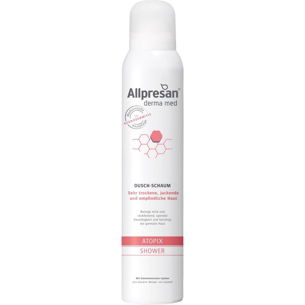 Allpresan derma med ATIOPIX SHOWER DUSCH-SCHAUM 200 ml Schaum