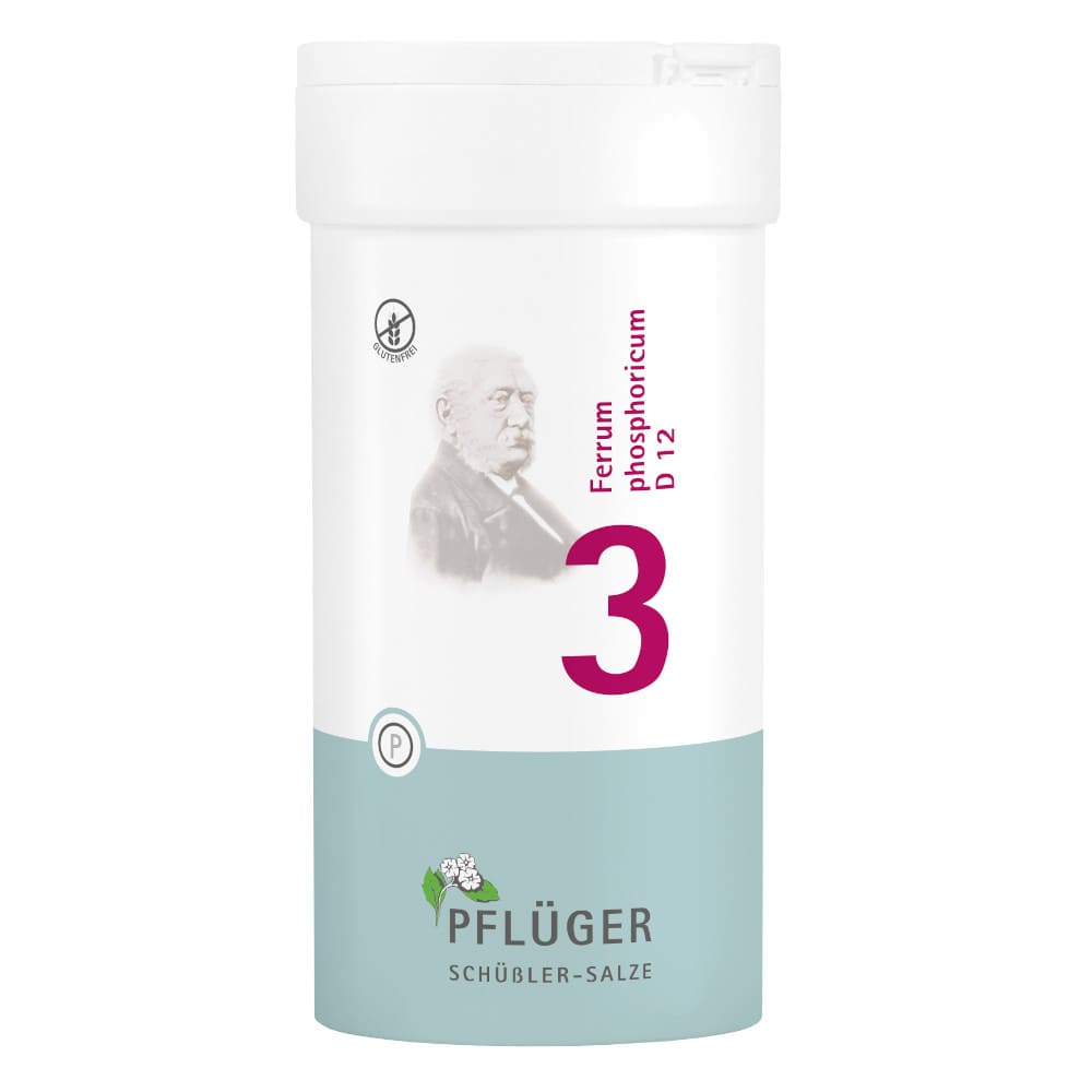 Schüßler-Salz Nr. 3 Ferrum phosphoricum D12 400 St Tabletten