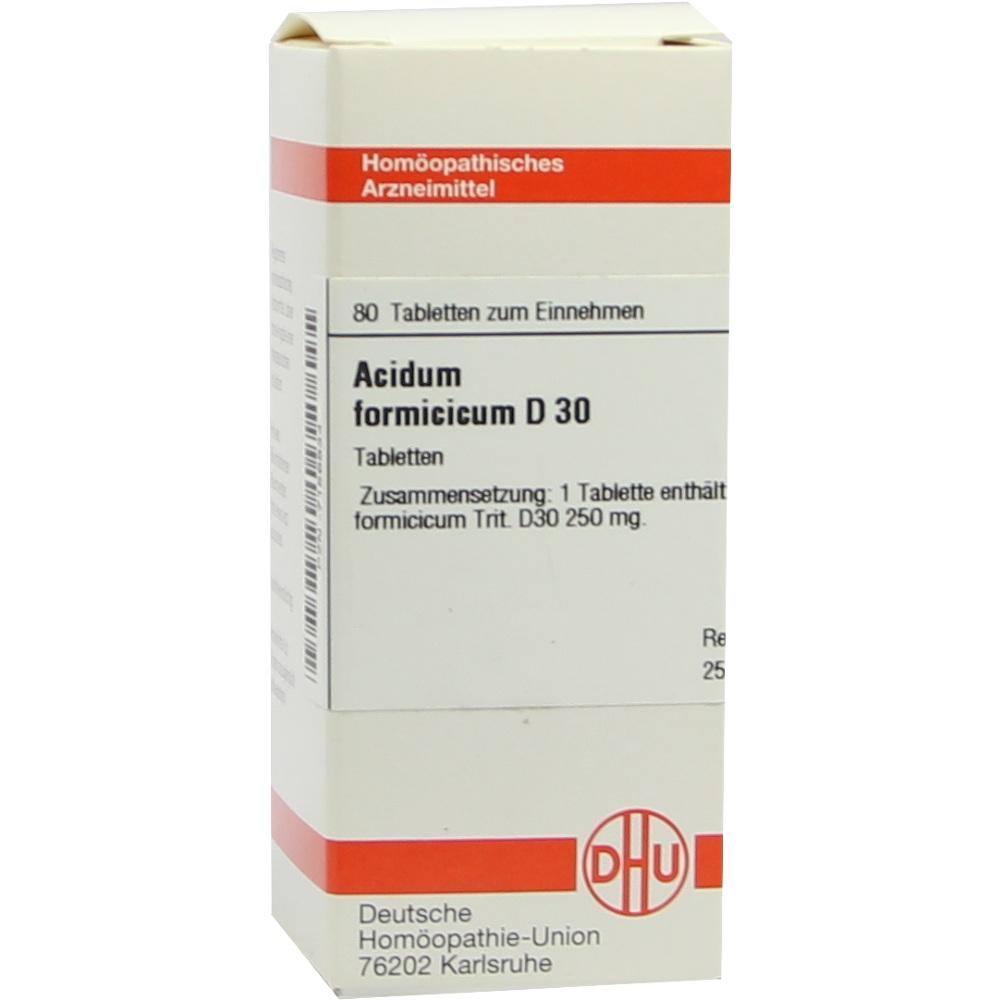 ACIDUM FORMICICUM D 30 Tabletten 80 St Tabletten